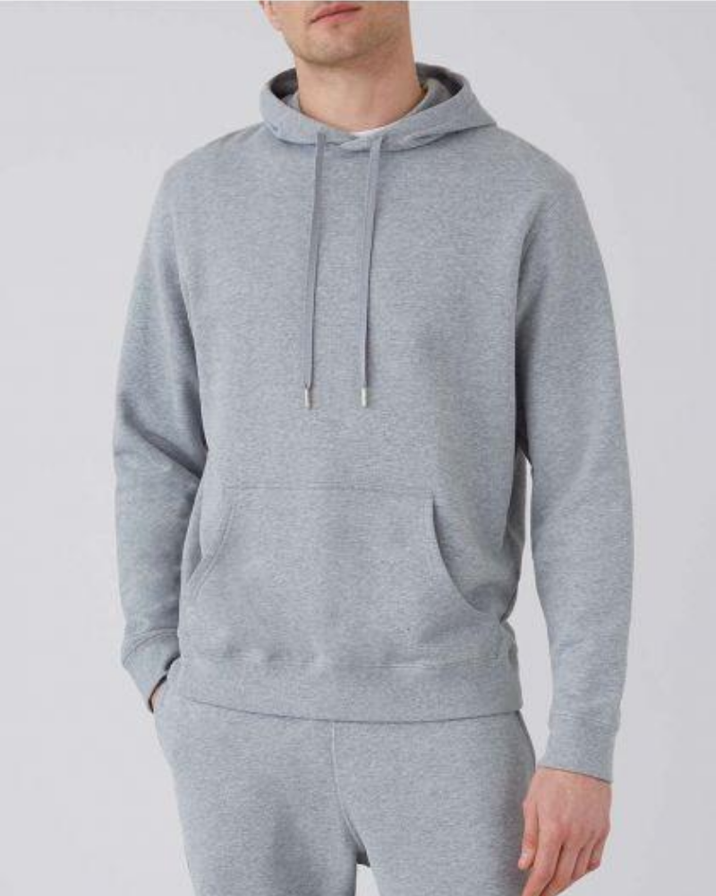 sunspel grey hoodie