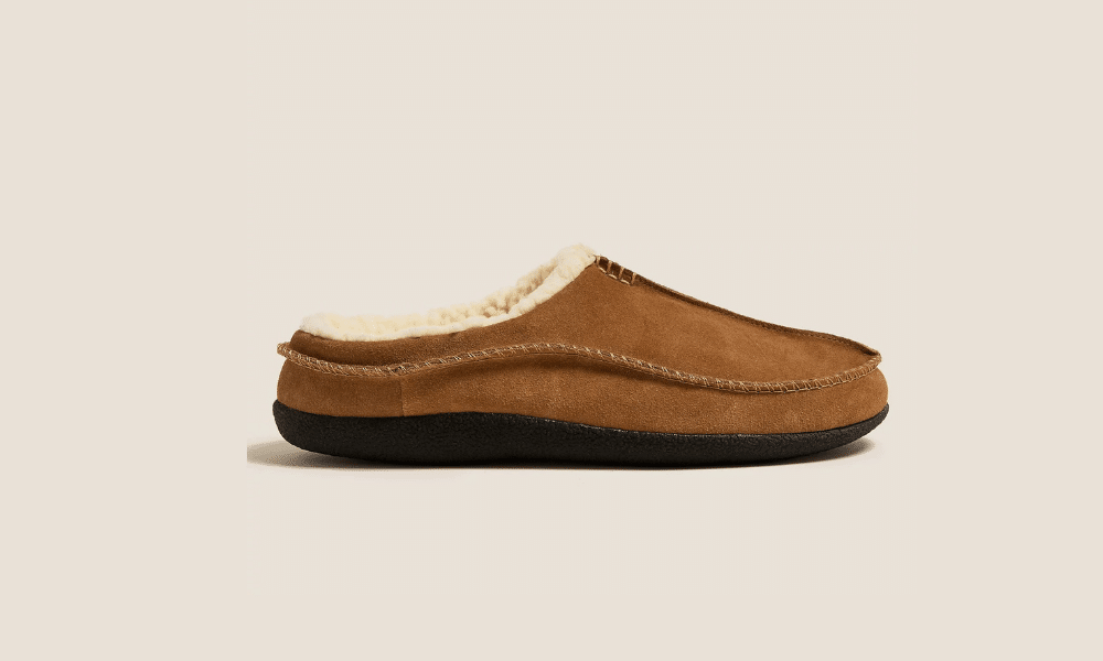 marks and spencer mens slippers