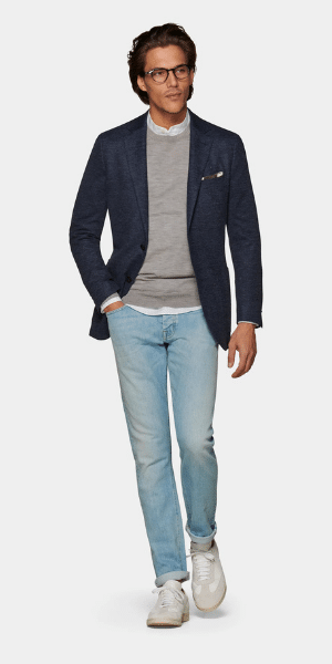 Aan boord Bloemlezing Ongepast How To Wear a Blazer and Jeans | 6 Great Looks | AGR