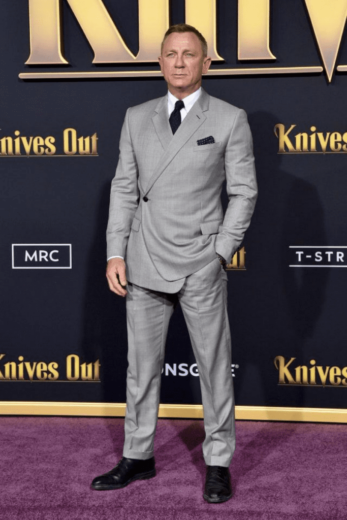 mens suit with chelsea boots