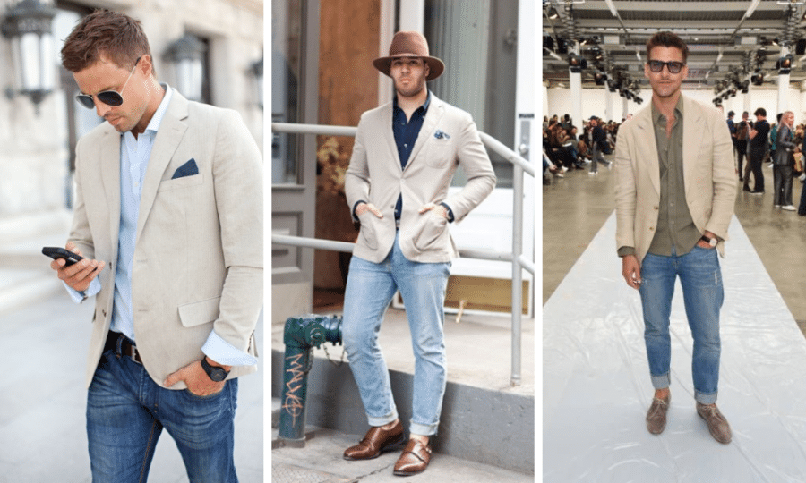 How To Wear a Blazer and Jeans | 6 Great Looks | AGR