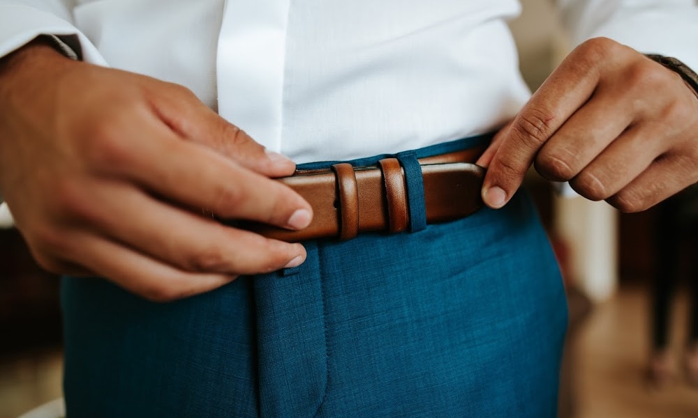 How To Wear A Belt With A Suit