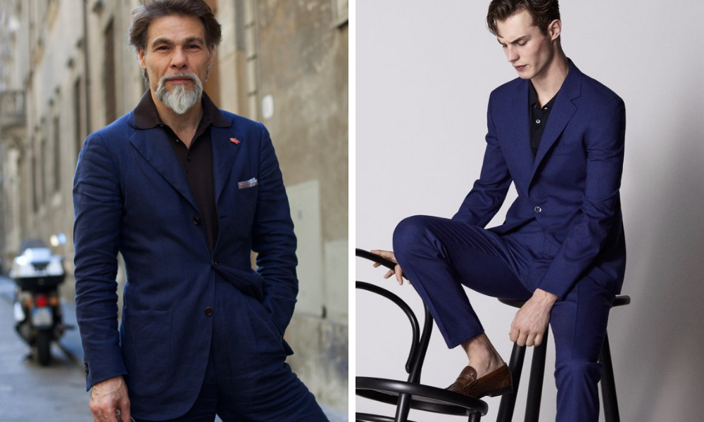 55 Ways Men Can Wear a Navy Blue Suit | AGR