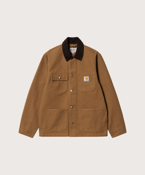 carharrt brown workers jacket