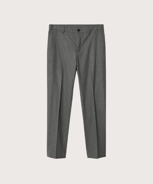 mango grey formal trousers