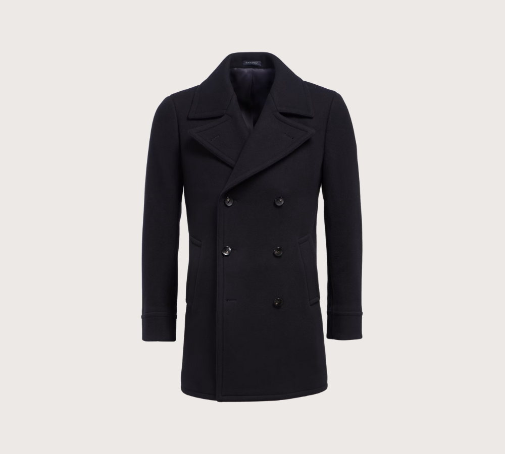 men's peacoat by suit supply