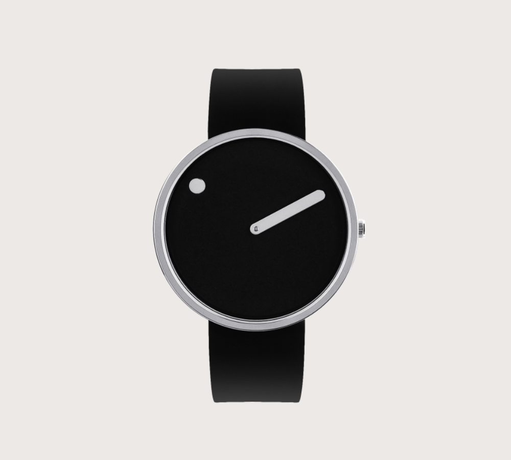 picto black dial watch
