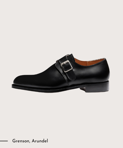 grenson monk straps men